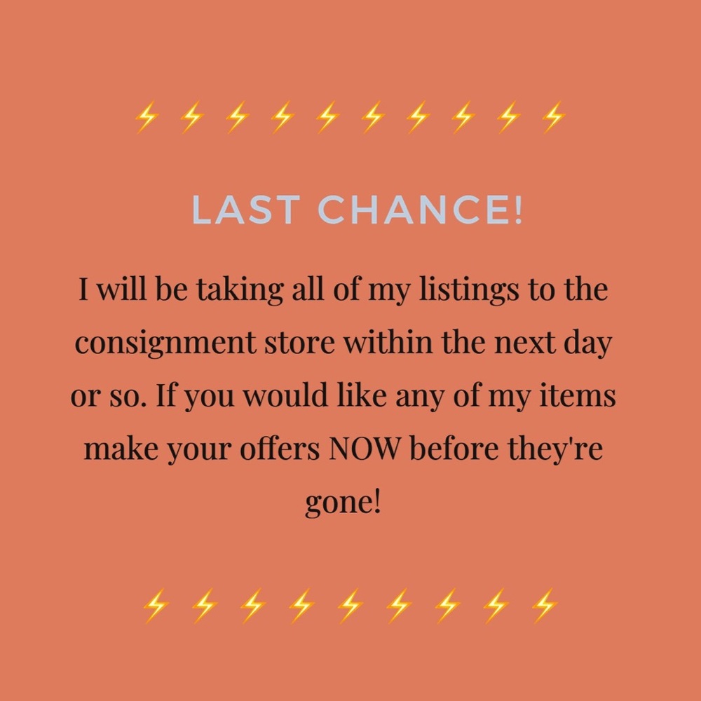 💫LAST CHANCE💫